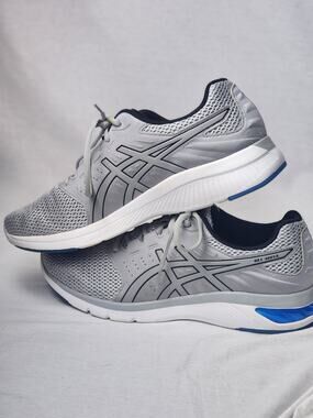 ASICS GEL-MOYA T841N Gray Running Shoes Trainers Gym Mens US Size 11